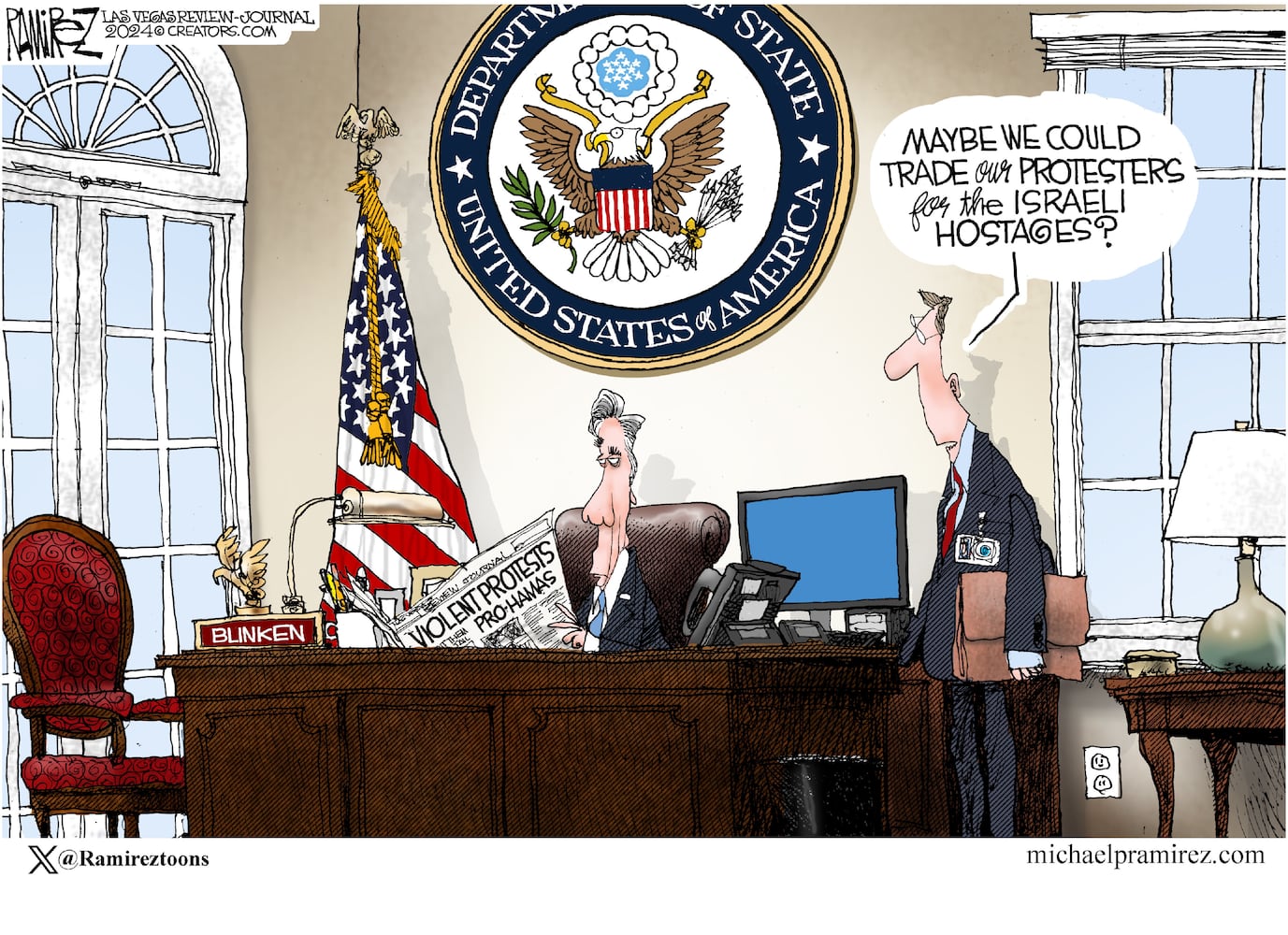 CARTOONS: Michael Ramirez, June 23, 2024