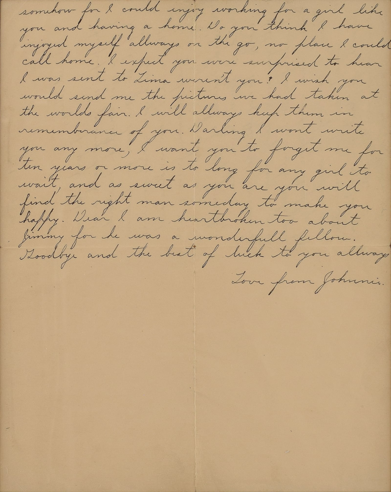 A letter written by the gangster John Dillinger to the Dayton woman he loved, Mary Longnacker is being auctioned off by RR Auction.