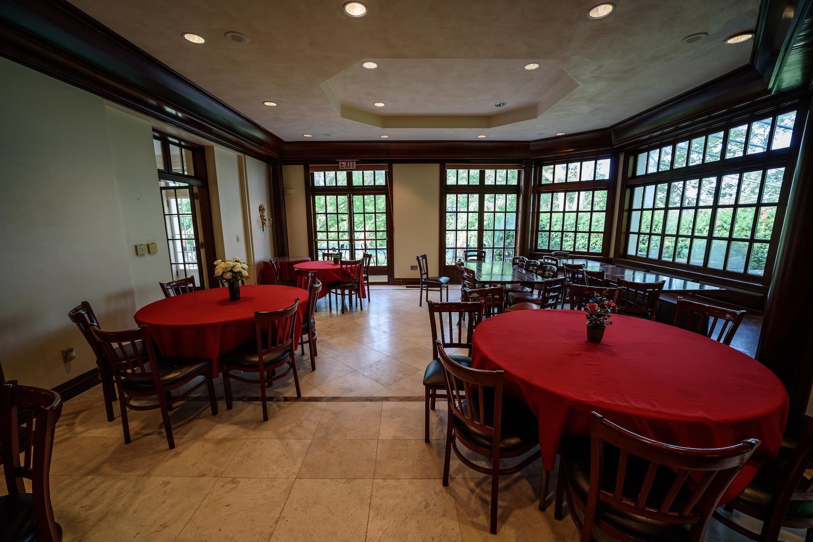 Here's a look inside Trailsend, the former mansion & grounds of Gov. James M. Cox, Governor of Ohio from 1913-1915 & 1917-1921 and founder of the Dayton Daily News & Cox Enterprises. Located at 3500 Governors Trl. in Kettering, the property is currently listed for sale by Nancy Webb with Irongate Realtors for $1.2 million. Since the current owner purchased the property in 2015, extensive repairs and a restoration have been completed. Trailsend, built in 1916 and 1917, was designed by New York architect Oswald Hering in the French Renaissance architectural style with inspiration from the Petit Trianon at Versailles. Listing realtor Nancy Webb can be reached at (937) 212-3737 or through her website at nancywebb.irongaterealtors.com where the listing for this home can be viewed. TOM GILLIAM/CONTRIBUTING PHOTOGRAPHER