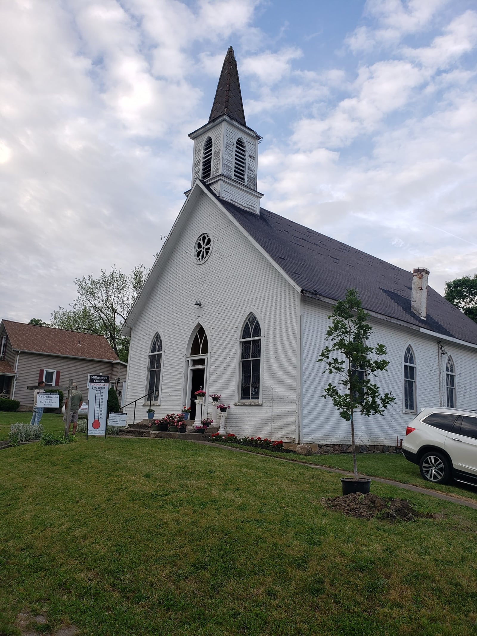 A small group of local families have come together with the vision of restoring the Millerstown Church in Saint Paris, Ohio.