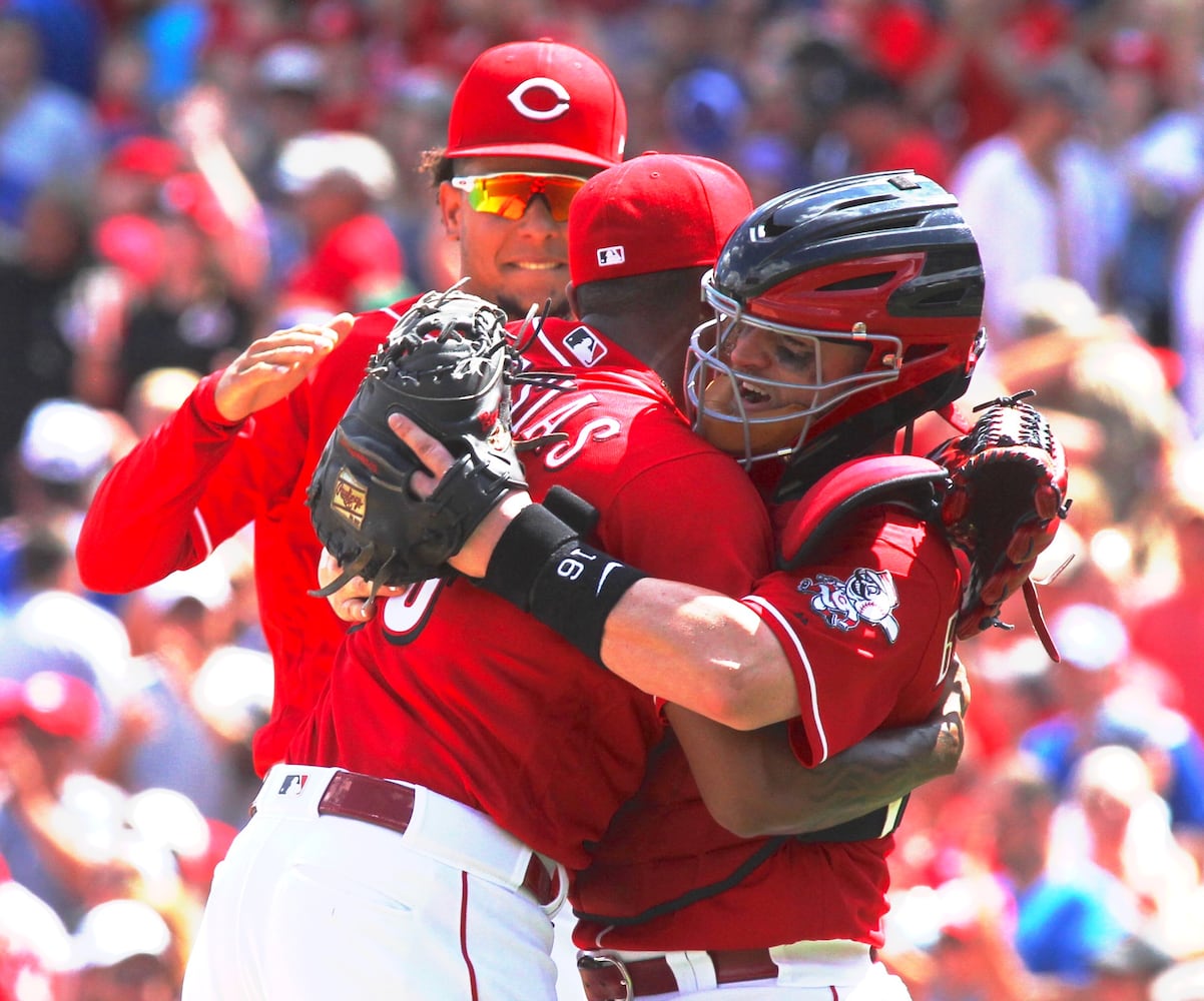 Photos: Reds sweep Cubs