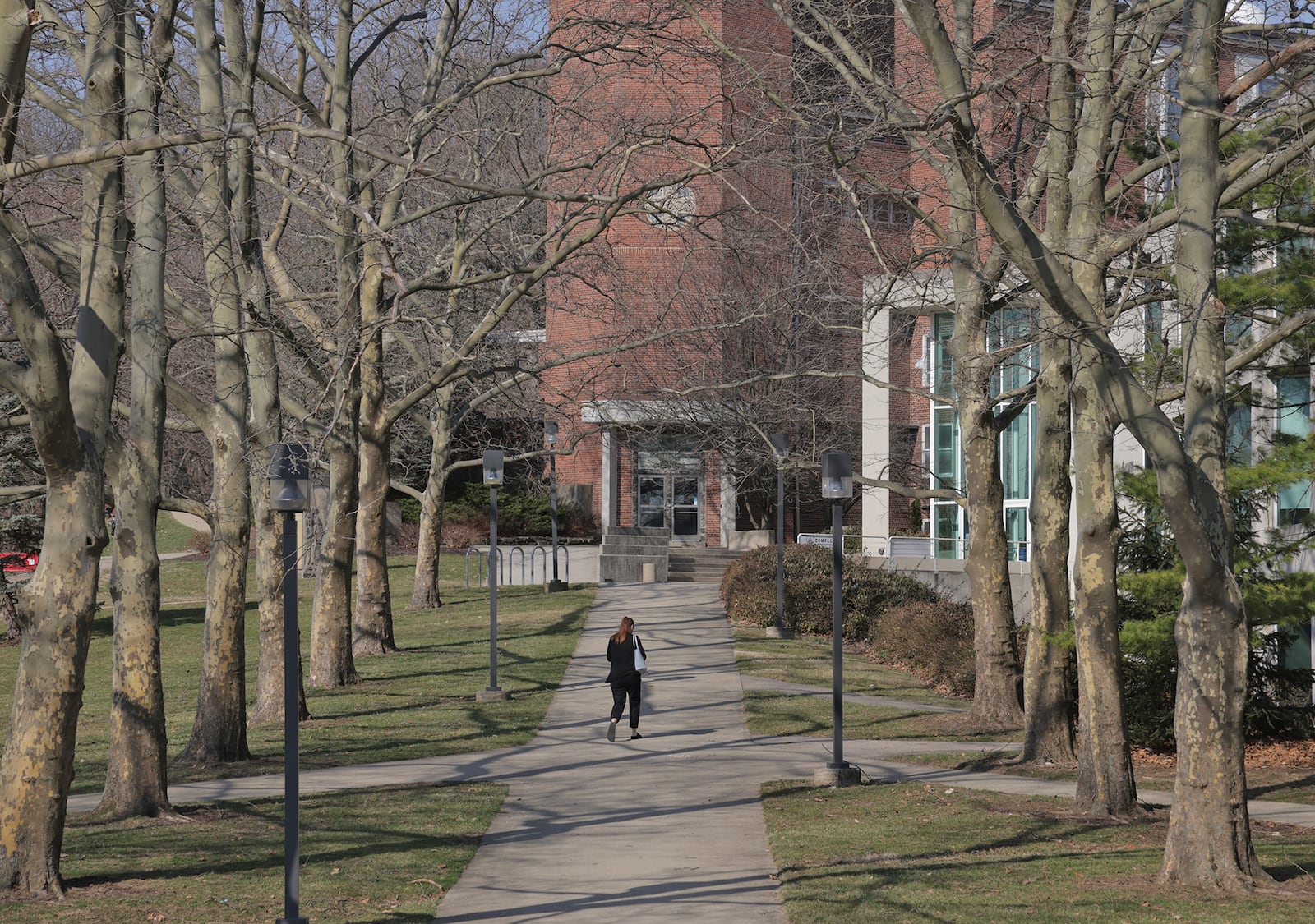 Wittenberg University campus Thursday, March 13, 2025. BILL LACKEY/STAFF