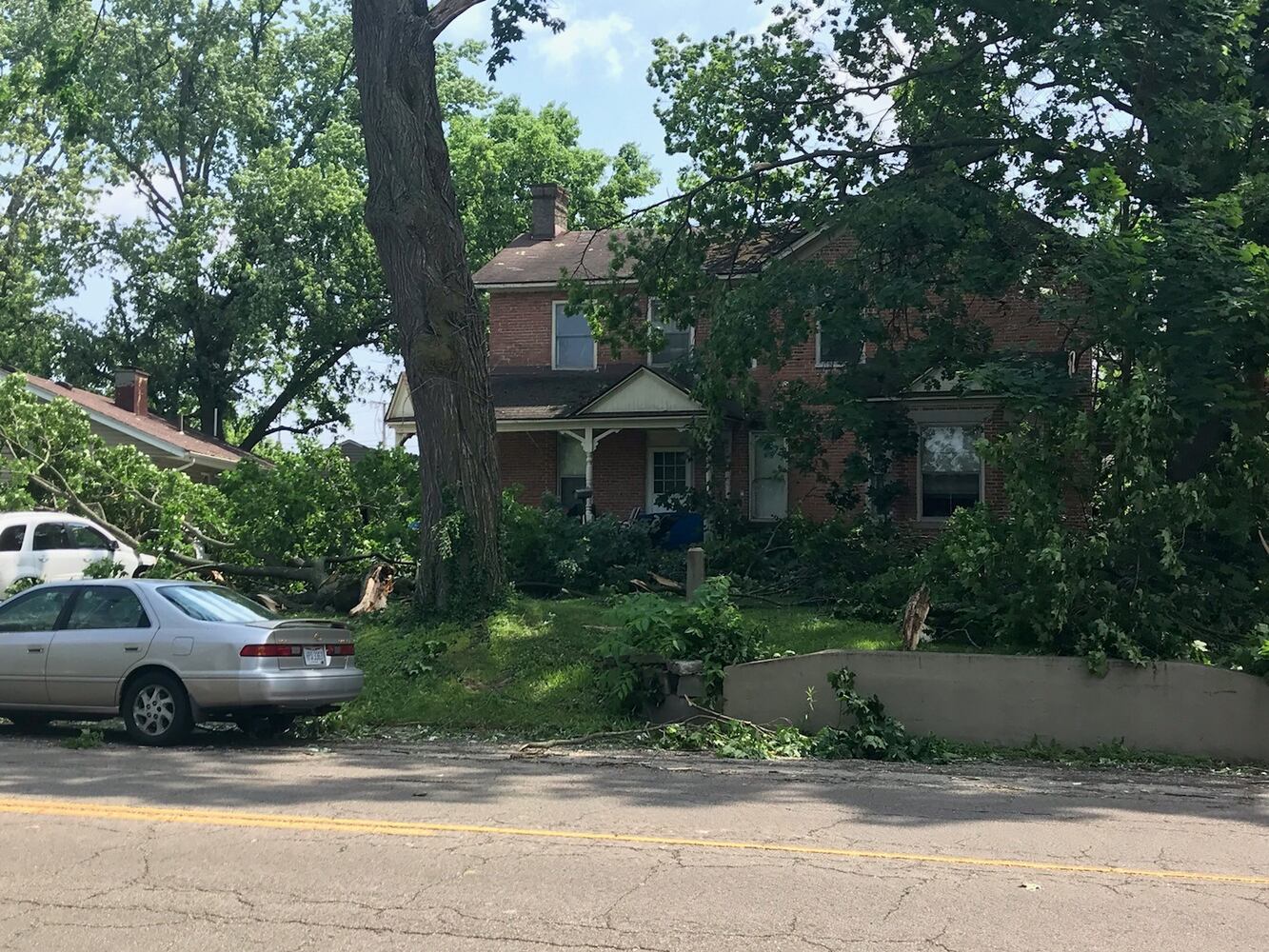 PHOTOS: Daylight reveals widespread damage from Monday storms