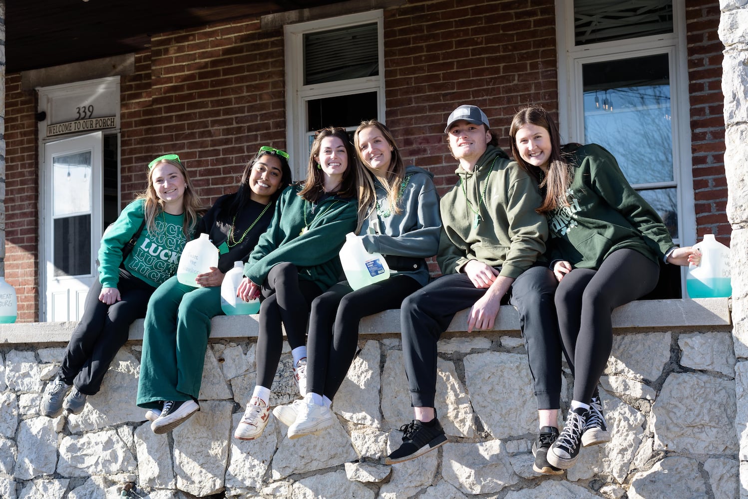 PHOTOS: Early St. Patrick's Day celebration on UD campus