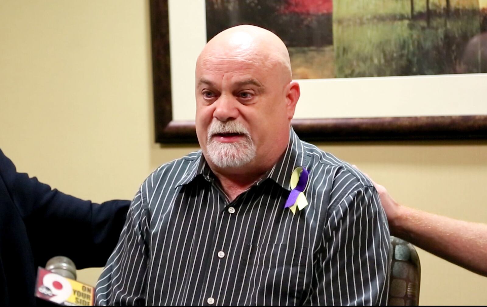 Dave Markham, father of Katelyn Markham, asked for help from the Butler County Sheriff’s Office during a press conference Friday, Dec. 18. GREG LYNCH / STAFF