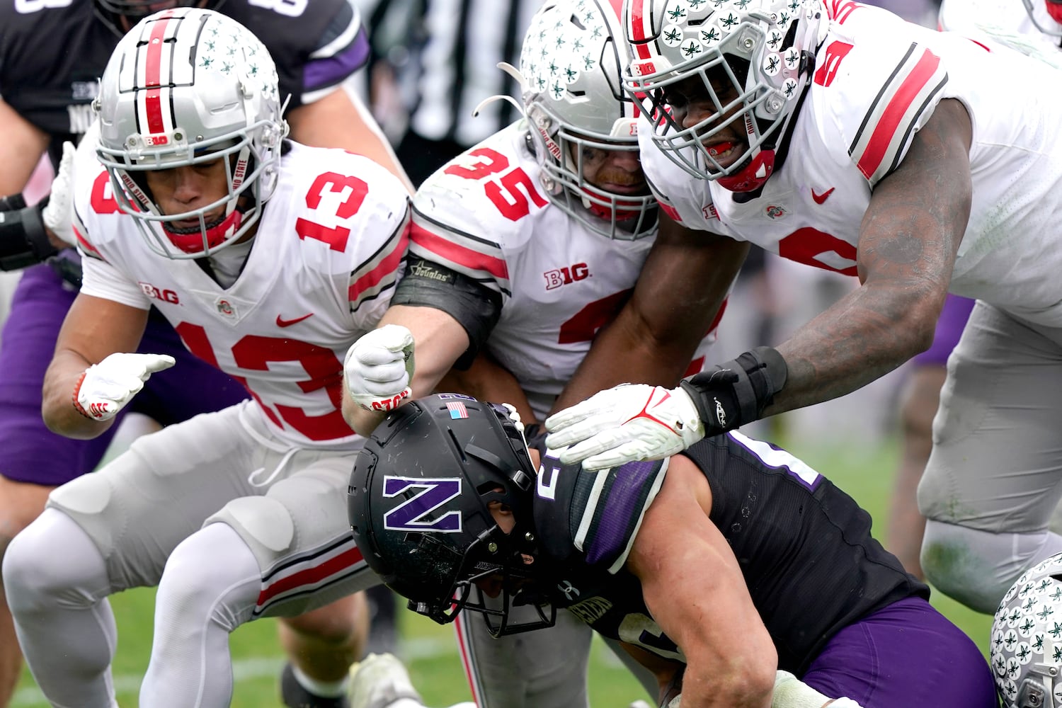 Ohio St Northwestern Football