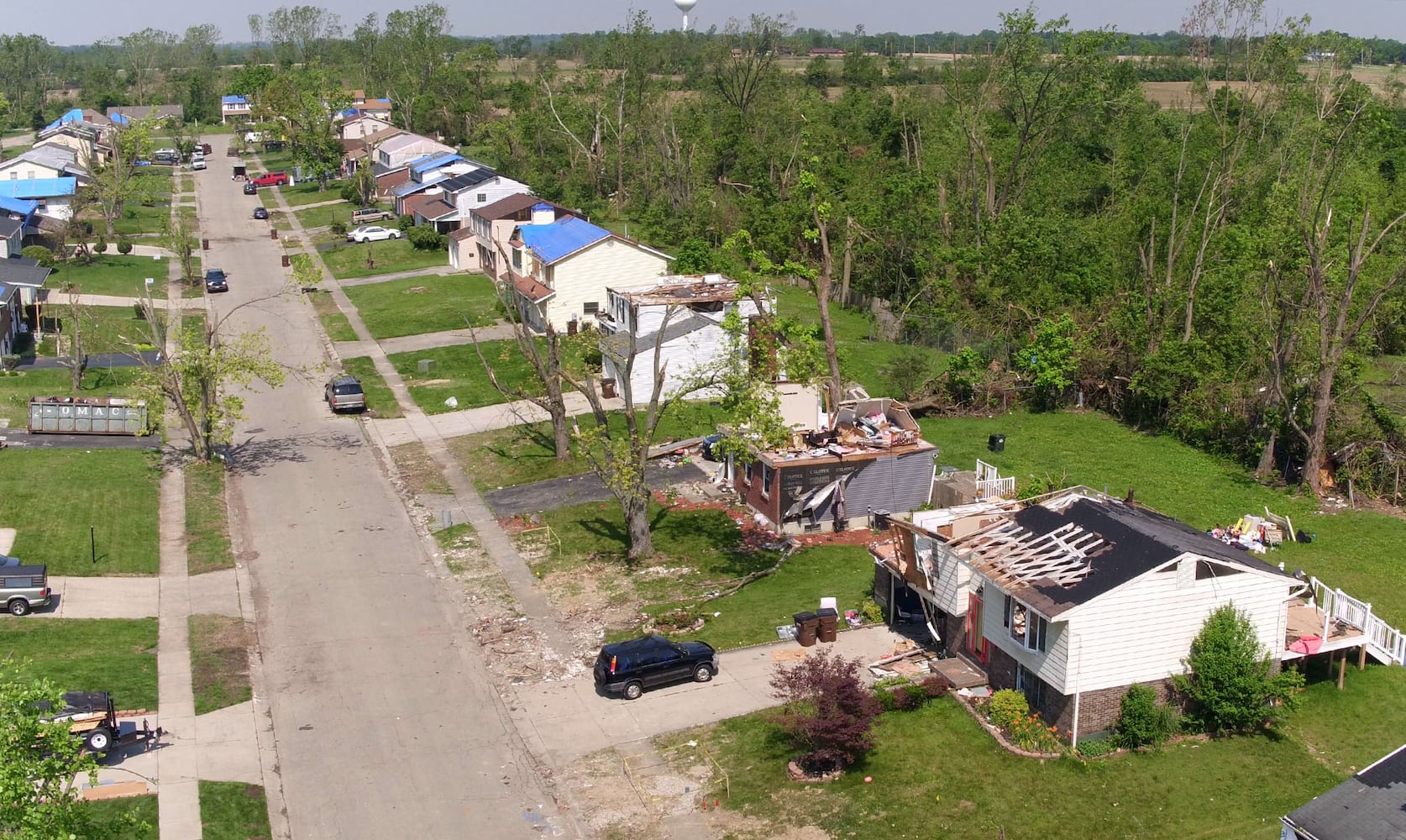 PHOTOS: A look at Trotwood one month after tornado