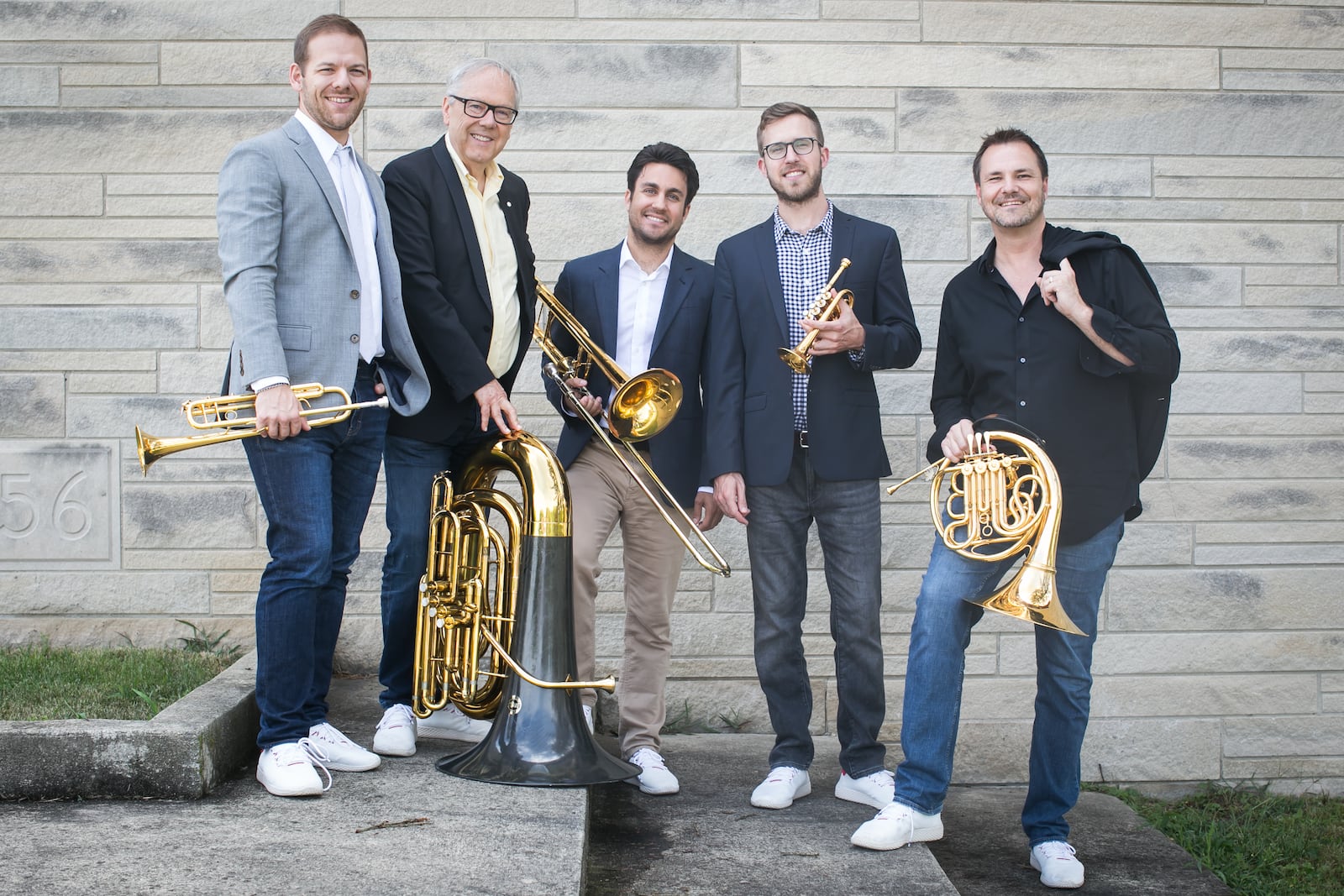 Canadian Brass will perform with the Dayton Philharmonic Orchestra Dec. 2, 2023. PHOTO BY NINA YOSHIDA NELSEN