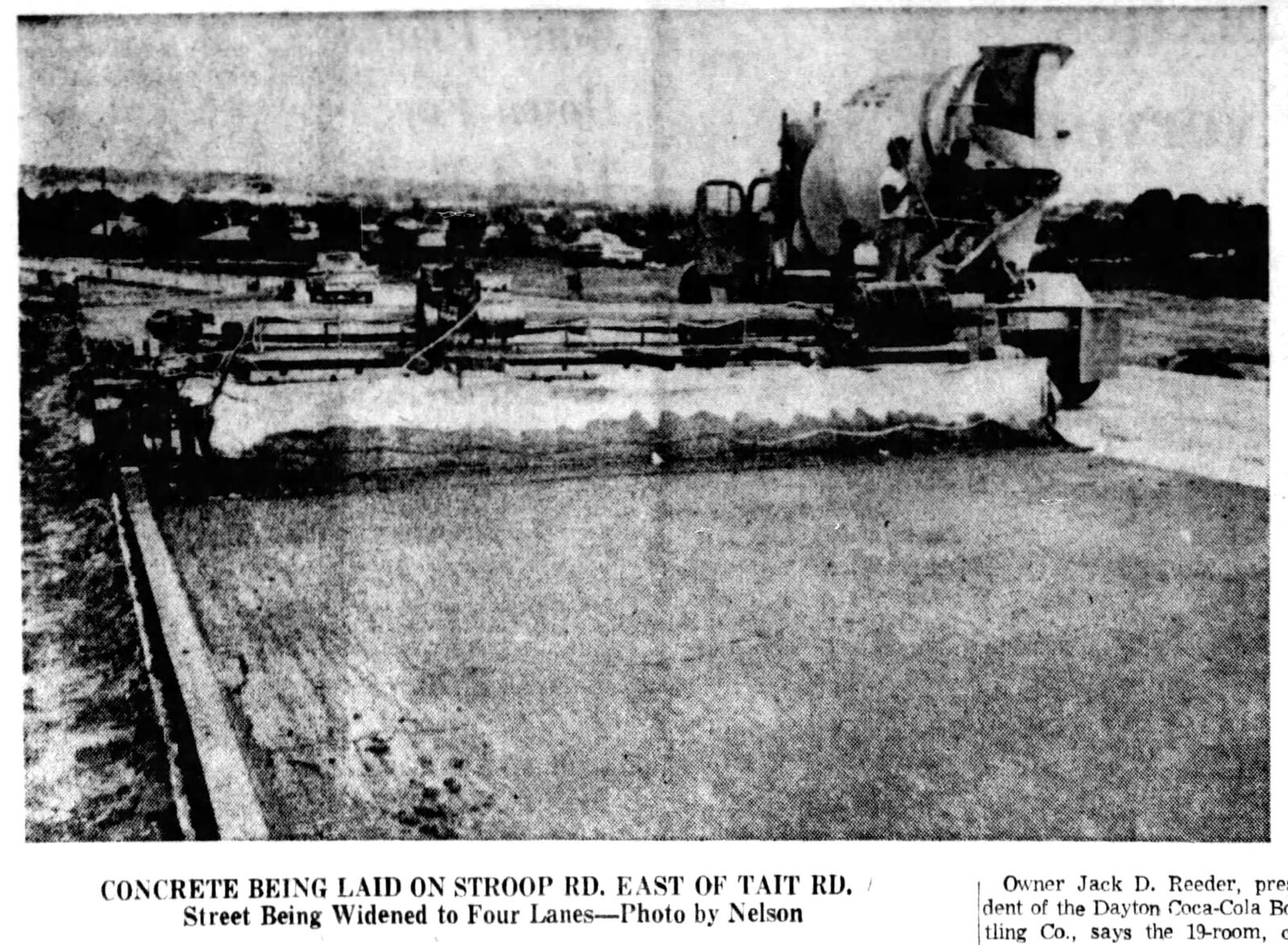 Aug. 15, 1965: Kettering's Stroop Road was once a buggy road. DAYTON DAILY NEWS ARCHIVES