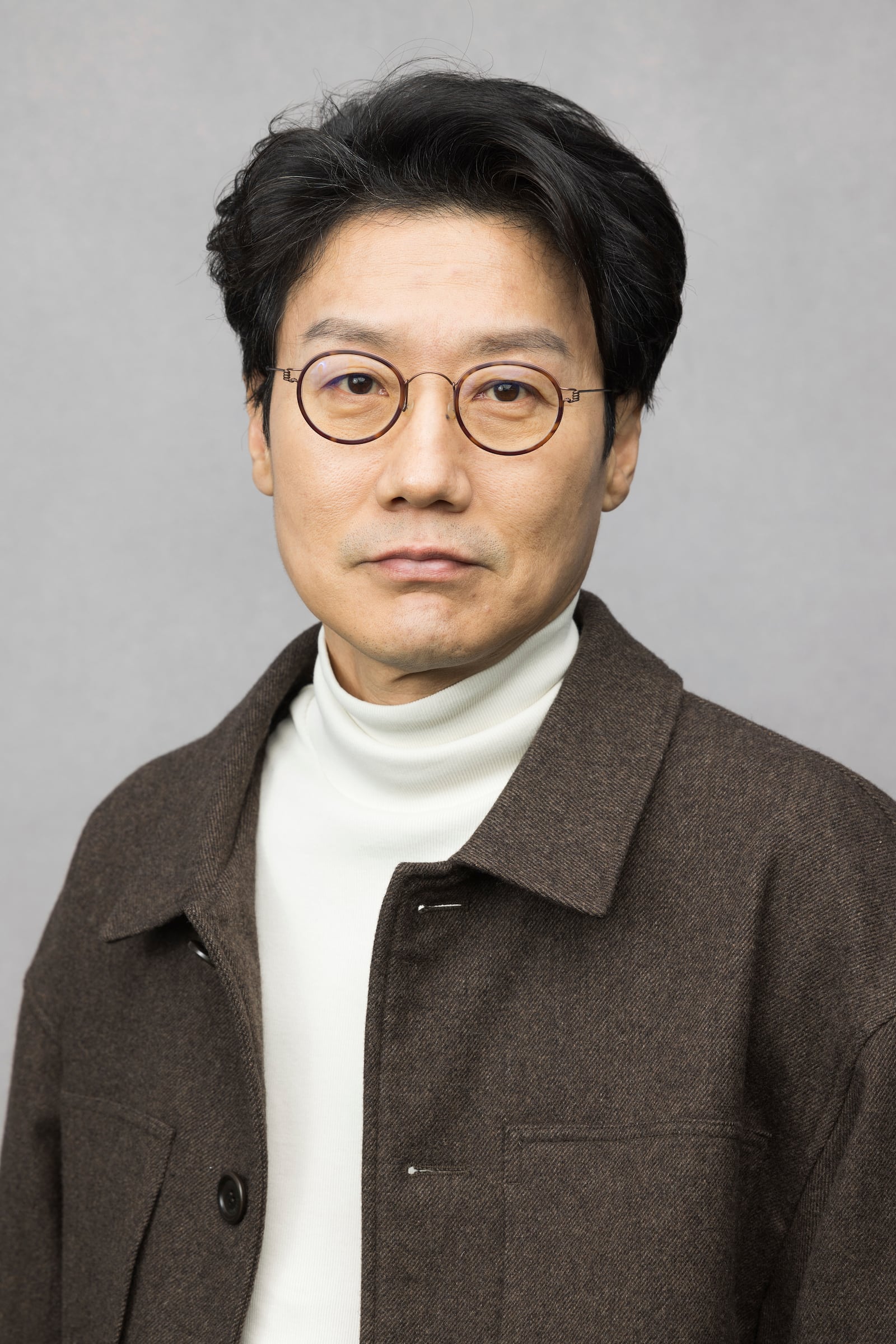 Hwang Dong-hyuk poses for a portrait to promote the second season of "Squid Game" on Wednesday, Dec. 11, 2024, in Los Angeles. (Photo by Willy Sanjuan/Invision/AP)