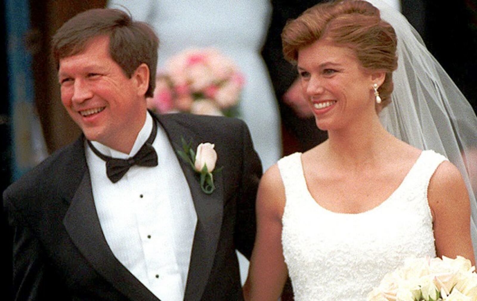 John and Karen Kasich on their wedding day in 1997.