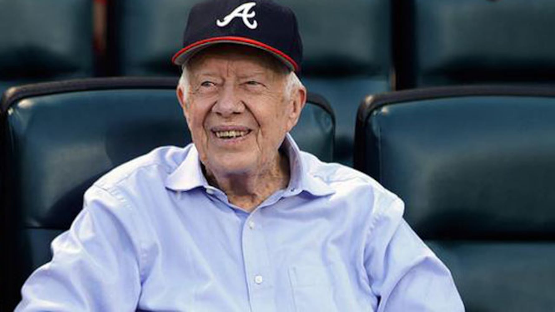 Jimmy Carter at Braves