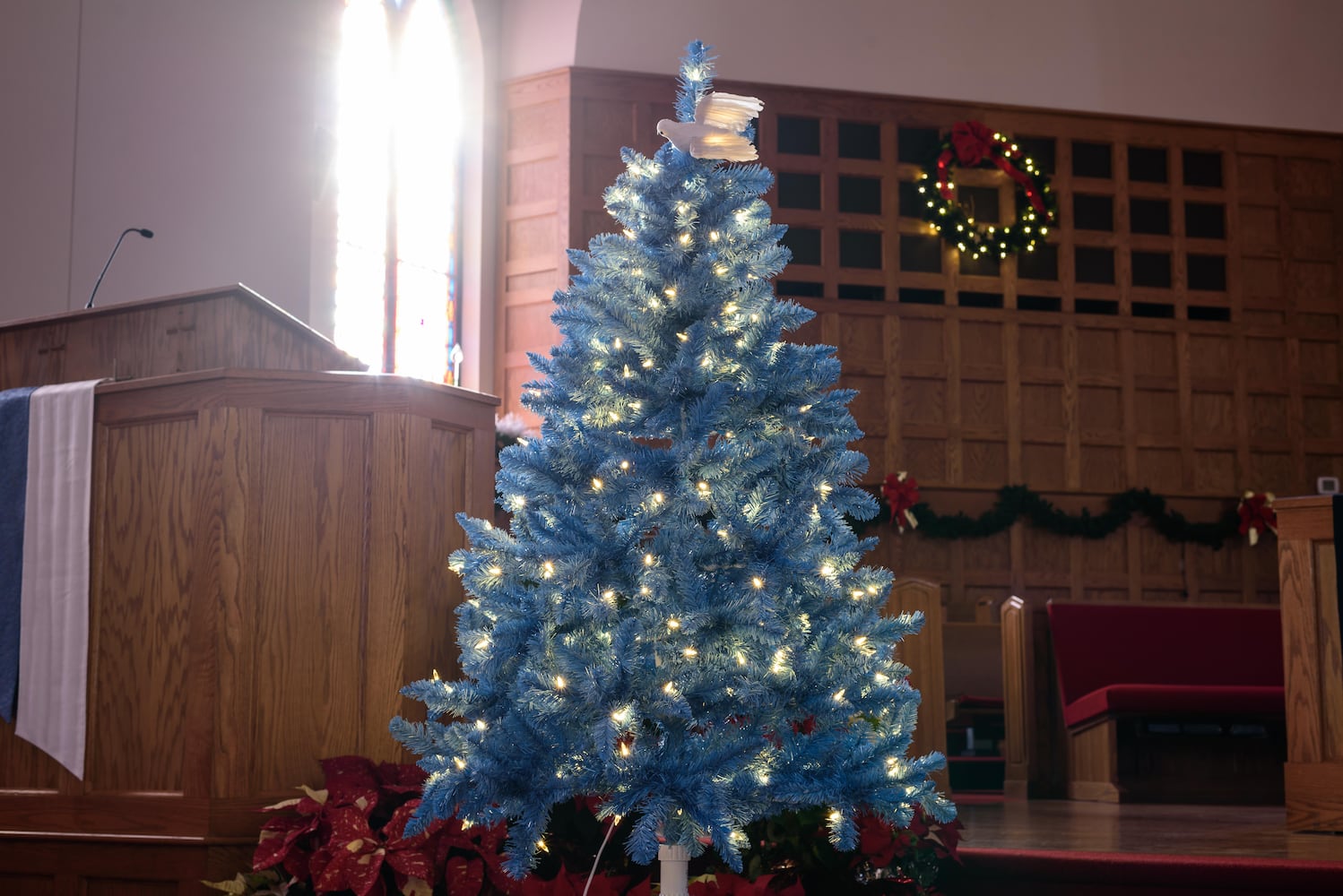 PHOTOS: A look inside Sulphur Grove Church in Huber Heights decorated for Christmas