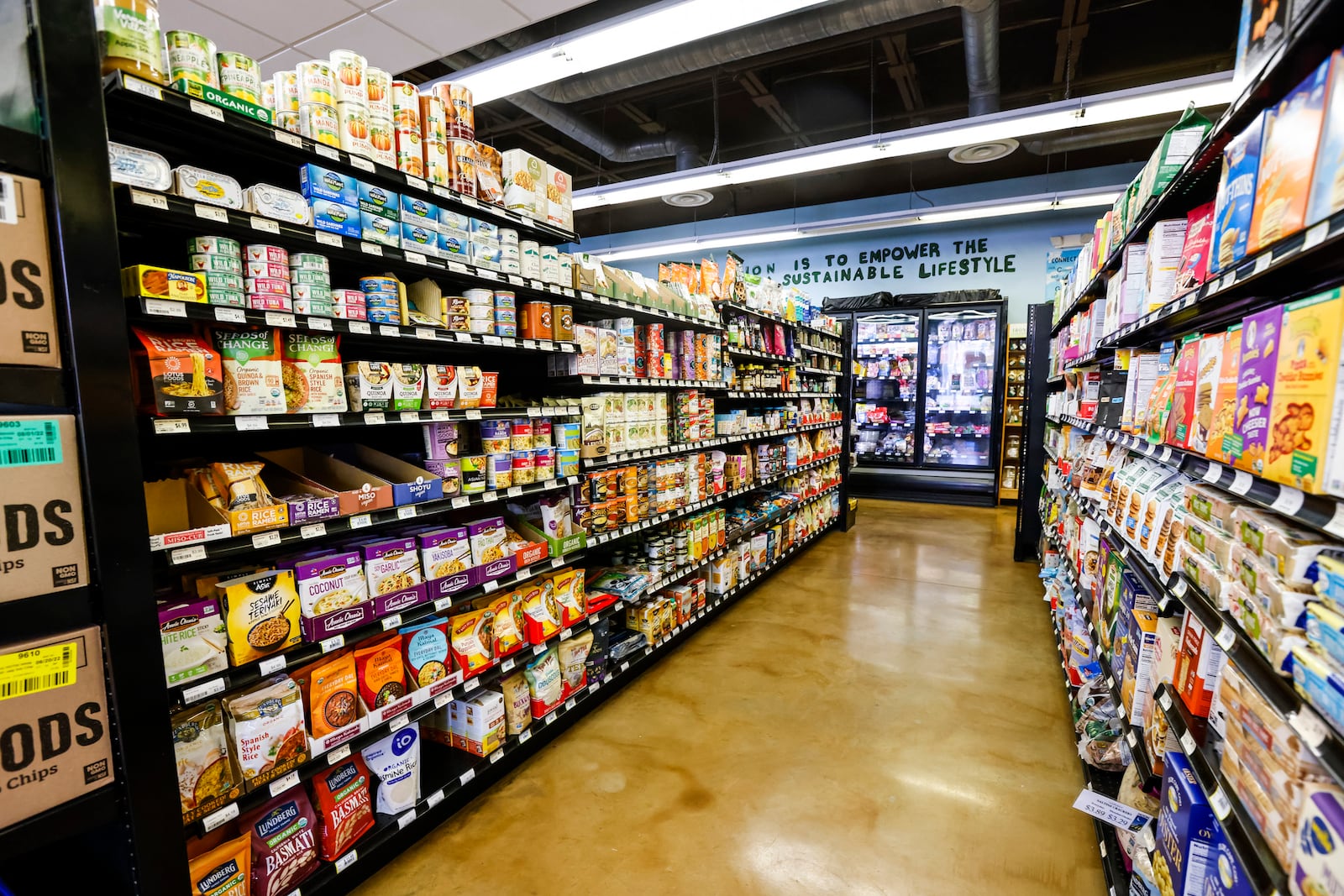 Moon Co-op in Oxford has been open nearly a decade serving the community. The grocery store features a variety of products with many being locally sourced, organic, vegan, sustainable or sourced from other cooperative businesses. NICK GRAHAM/STAFF