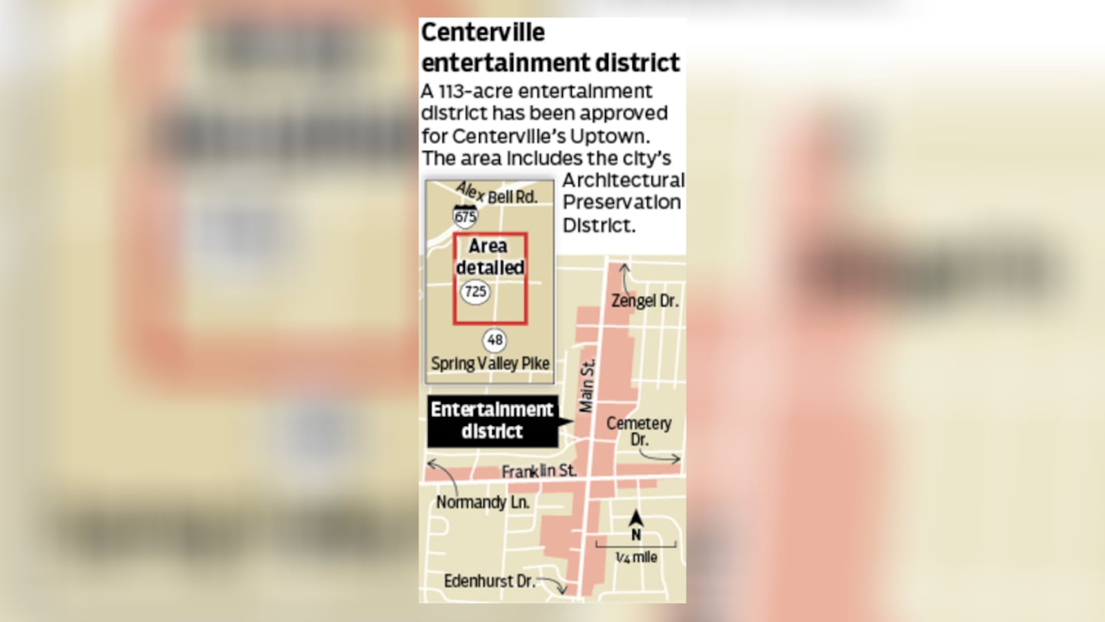 Centerville's entertainment district will expand the number of liquor permits in the city. STAFF