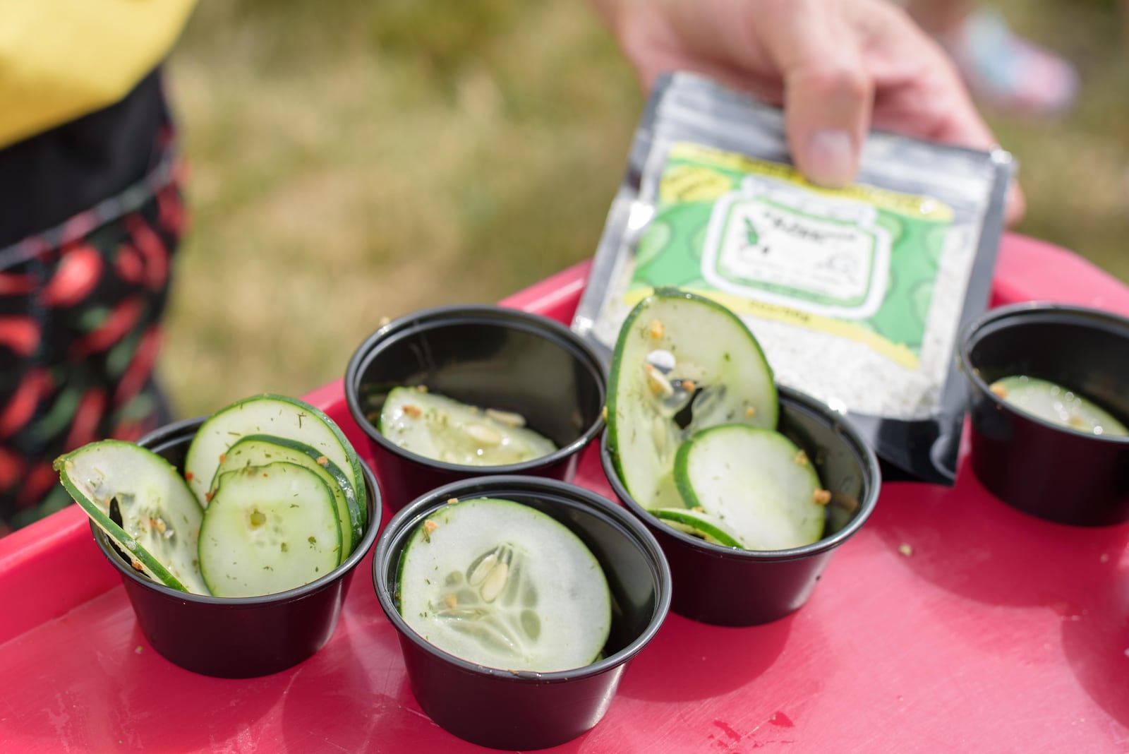 A new festival, Pickle Fest – Just Dill With It! was held at Austin Landing on Saturday, June 25, 2022. Hosted by Austin Landing and The Miami Valley Restaurant Association, the event featured pickle vendors, food trucks, a beer garden, live music and activities for children. Did we spot you there? TOM GILLIAM / CONTRIBUTING PHOTOGRAPHER