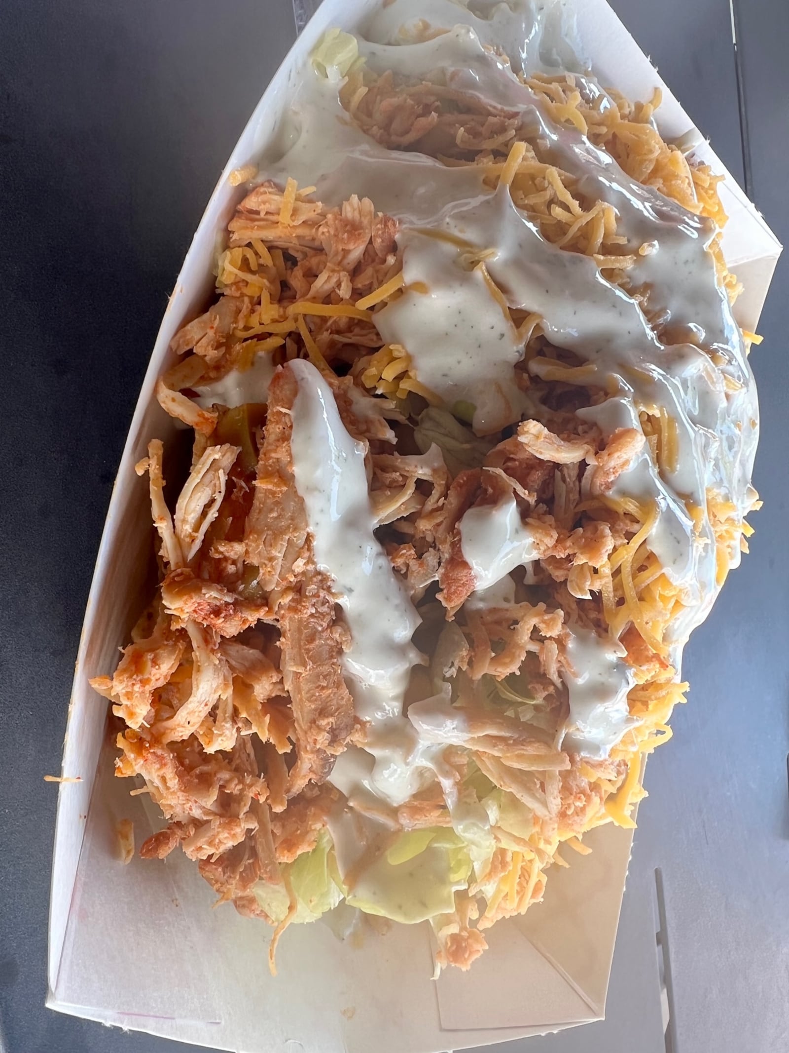 Mr. Boro's Tavern's smoked chicken nachos were deemed Best Nachos at the inaugural Taco & Nacho Fest, held Saturday, Aug. 27 at Austin Landing. 