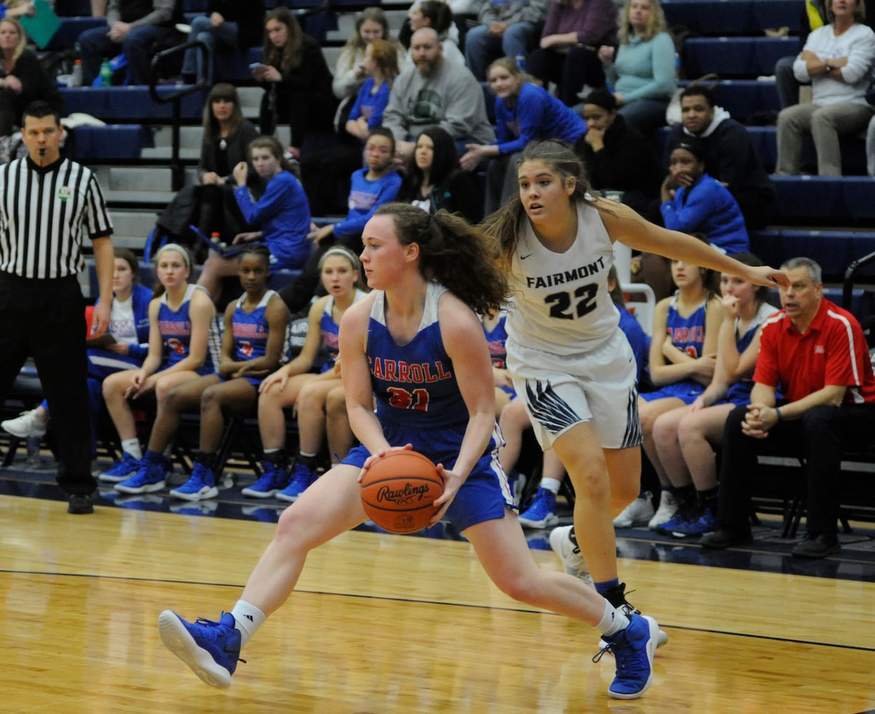 PHOTOS: Carroll at Fairmont girls basketball