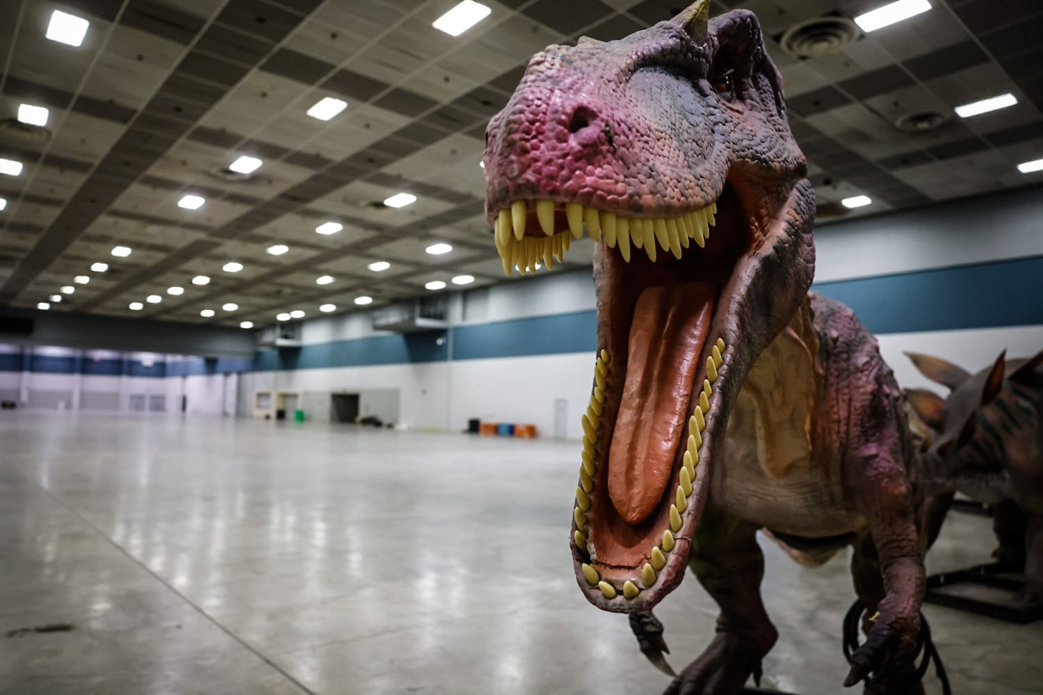 Dinosaurs invade Dayton Convention Center