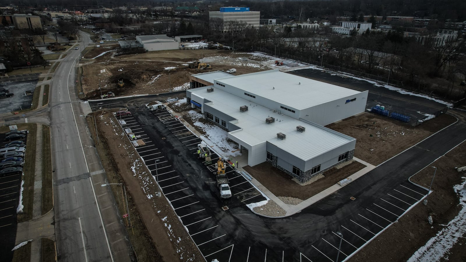 Winsupply has built a new 28,000-square-foot facility in Moraine near the intersection of Kettering Blvd. and Big Hill Rd. JIM NOELKER/STAFF