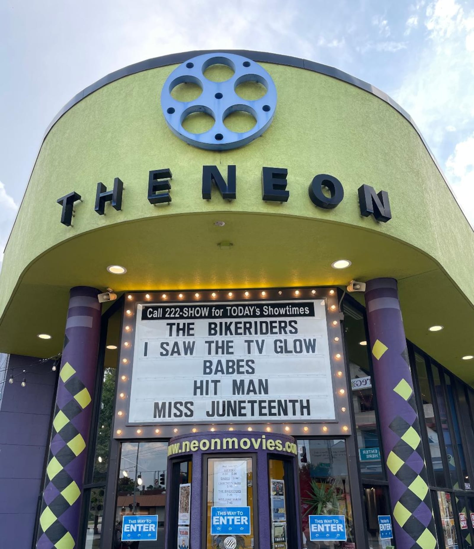 The Neon in downtown Dayton hosted the area premiere of "The Bikeriders" on June 19. PHOTO BY RUSSELL FLORENCE JR