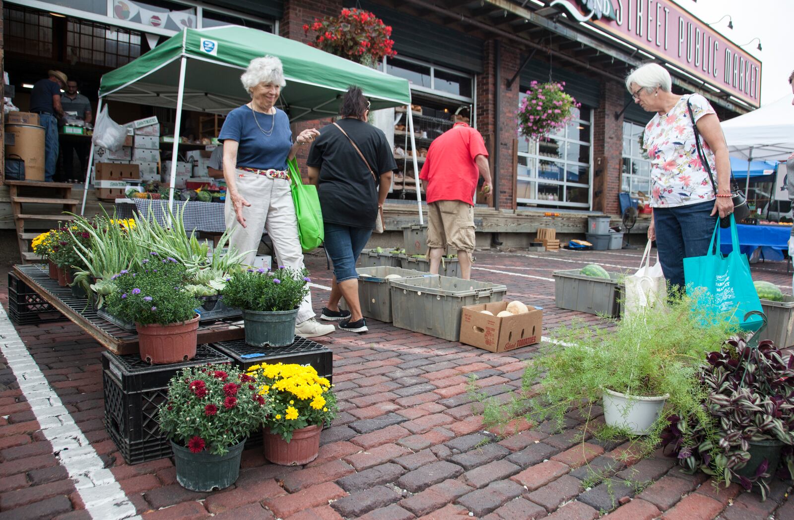 The farmers market at 2nd Street Market in downtown Dayton kicked off on Saturday, May 6. CONTRIBUTED