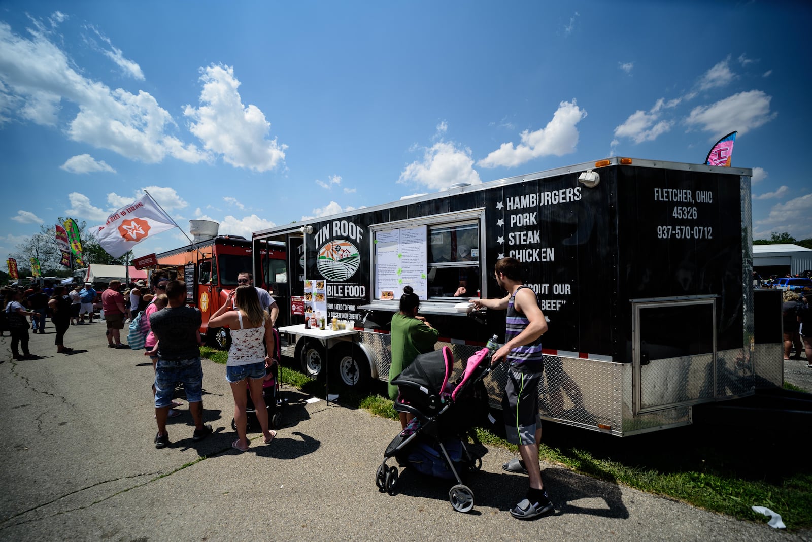 There were food trucks and food truck eats everywhere on Saturday, May 18, 2019, at the fifth annual Miami County Food Truck Rally & Competition at the Miami County Fairgrounds in Troy. More than 60 food vendors were serving up their finest to huge crowds. TOM GILLIAM/CONTRIBUTED