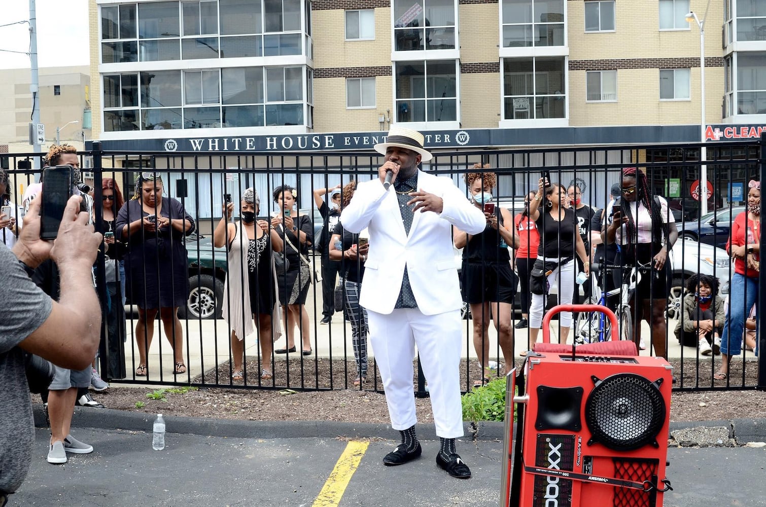 Photos: 300 men in suits march in Dayton