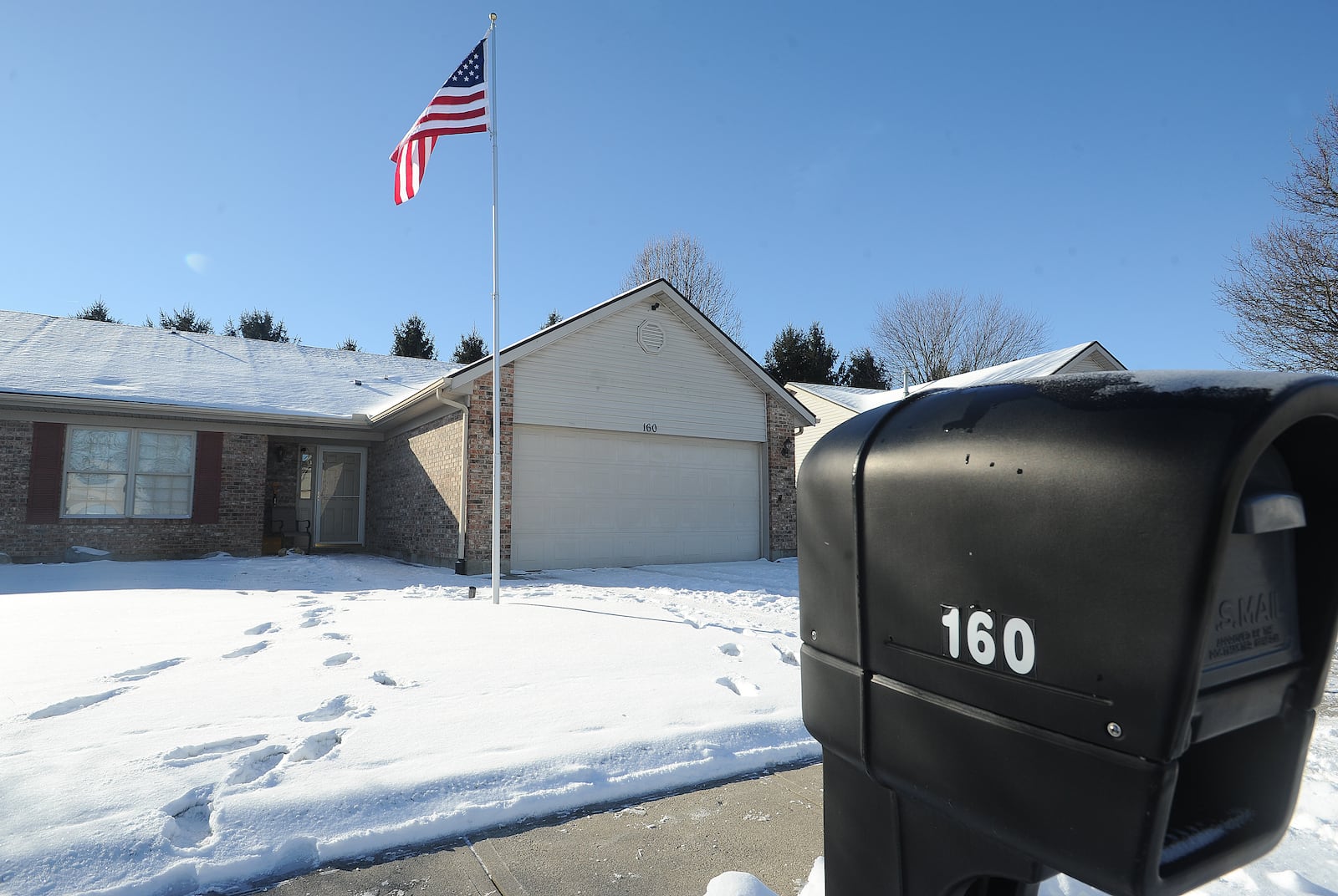 A small explosion the afternoon of Feb. 2, 2021, brought numerous police and fire agencies, including the Dayton Bomb Squad, to a home in the 100 block of Warner Drive in Union. MARSHALL GORBY/STAFF