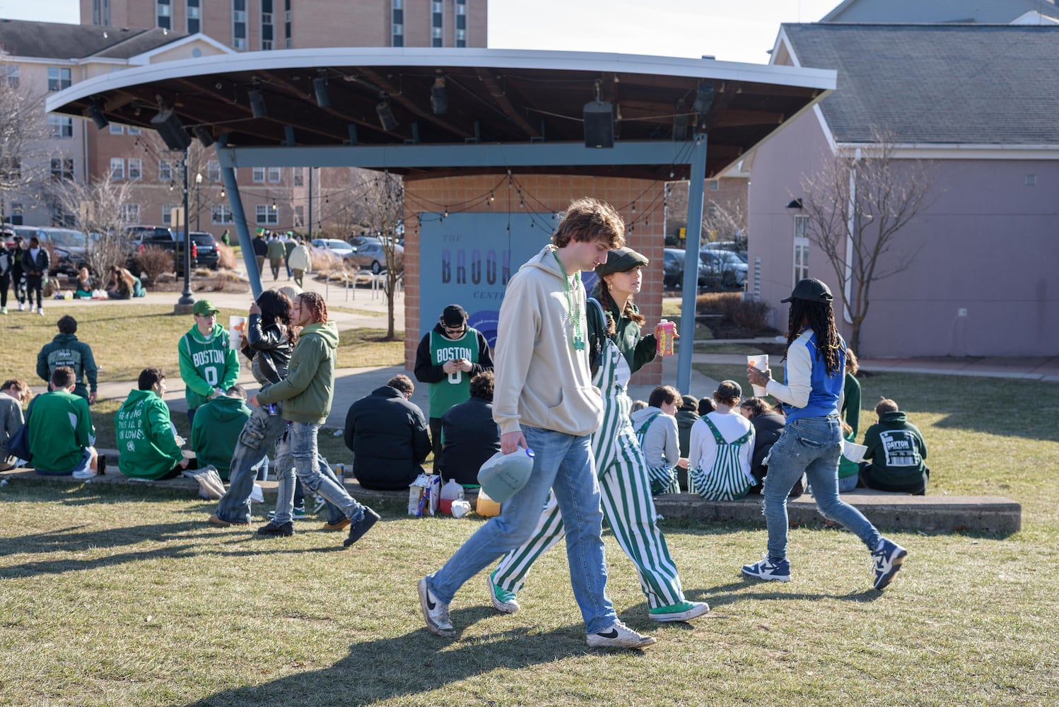 PHOTOS: Early St. Patrick's Day celebration on UD campus