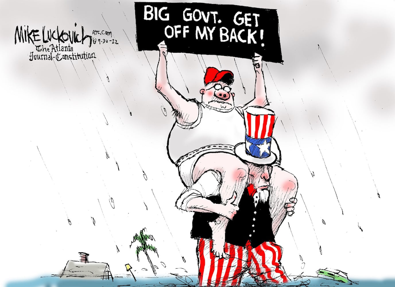 WEEK IN CARTOONS: Hurricane Ian, midterm elections and more