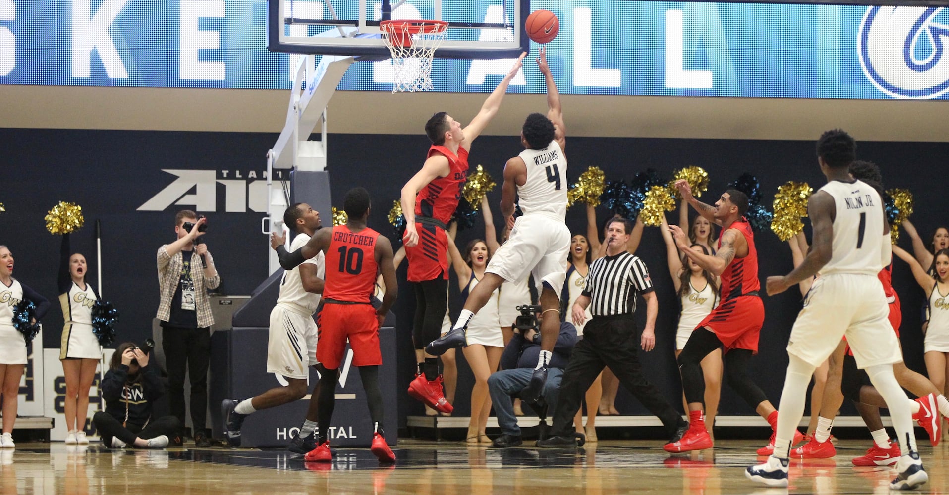 Twenty photos: Dayton Flyers vs. George Washington Colonials