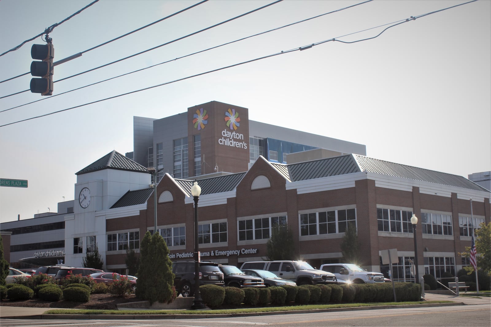 Dayton Children's main campus along Valley Street in Old North Dayton. CORNELIUS FROLIK / STAFF