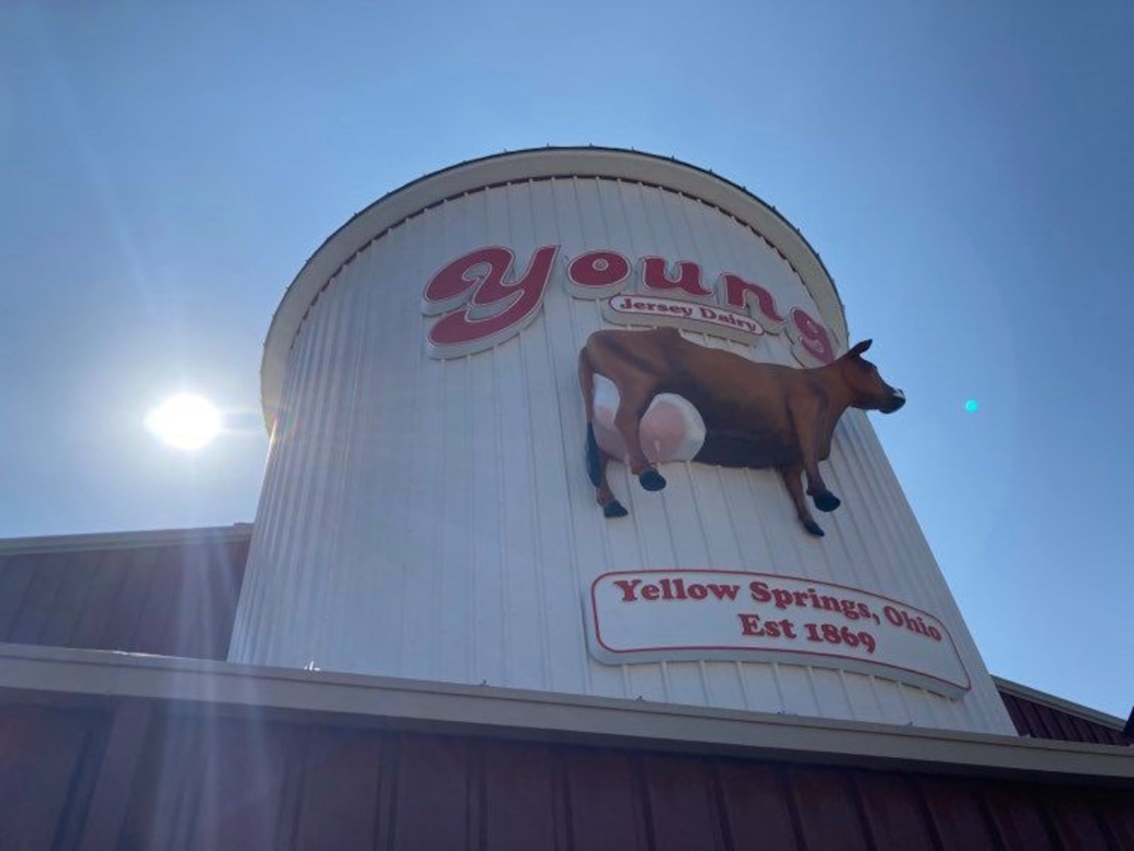 A steady stream of early customers began at 10 a.m. on Aug. 26 inside the new Young's Jersey Dairy facility situated directly behind what has been the dairy barn just outside of Yellow Springs since 1968. STAFF