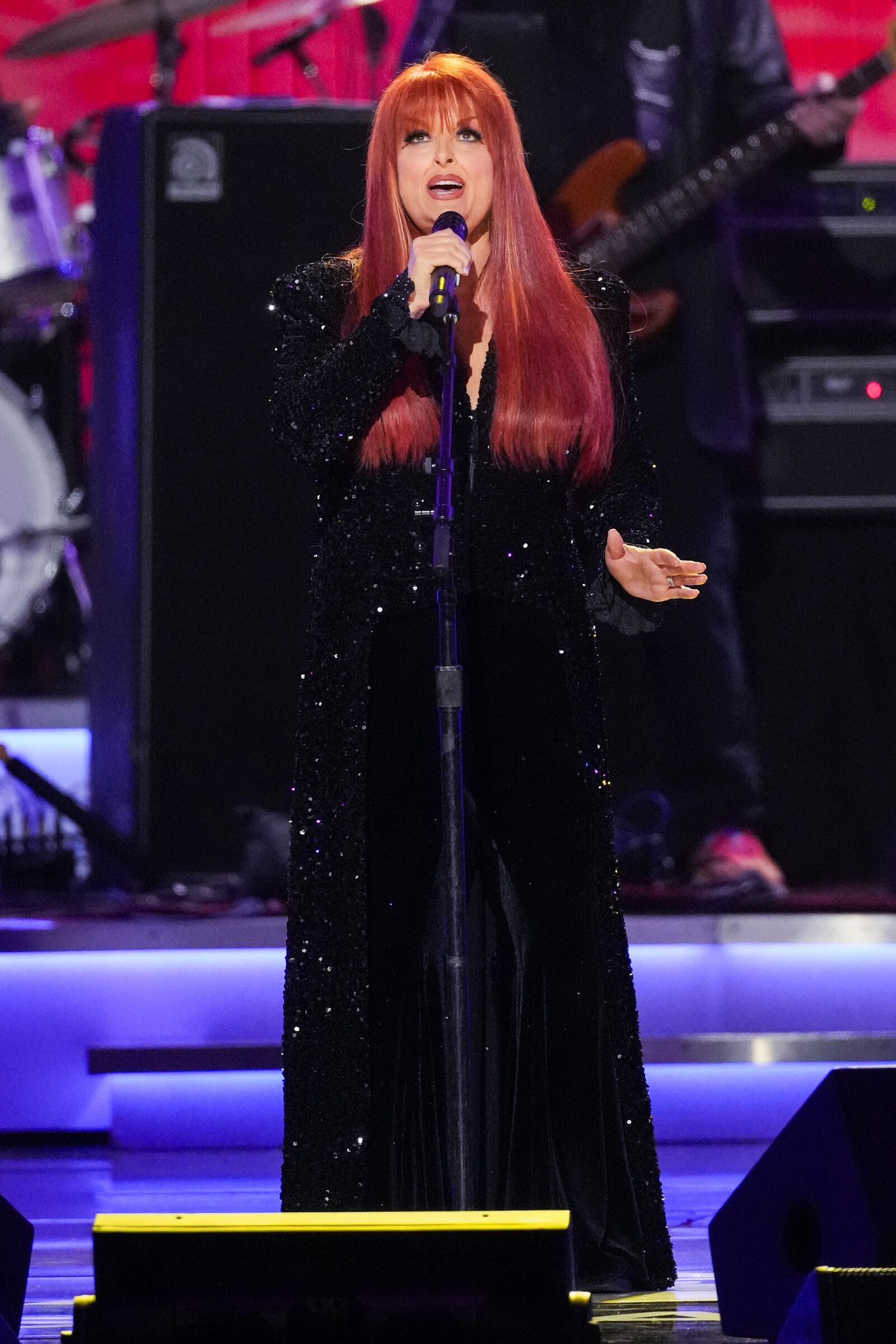 Wynonna Judd performs during the MusiCares Person of the Year gala honoring The Grateful Dead on Friday, Jan. 31, 2025, in Los Angeles. (AP Photo/Chris Pizzello)