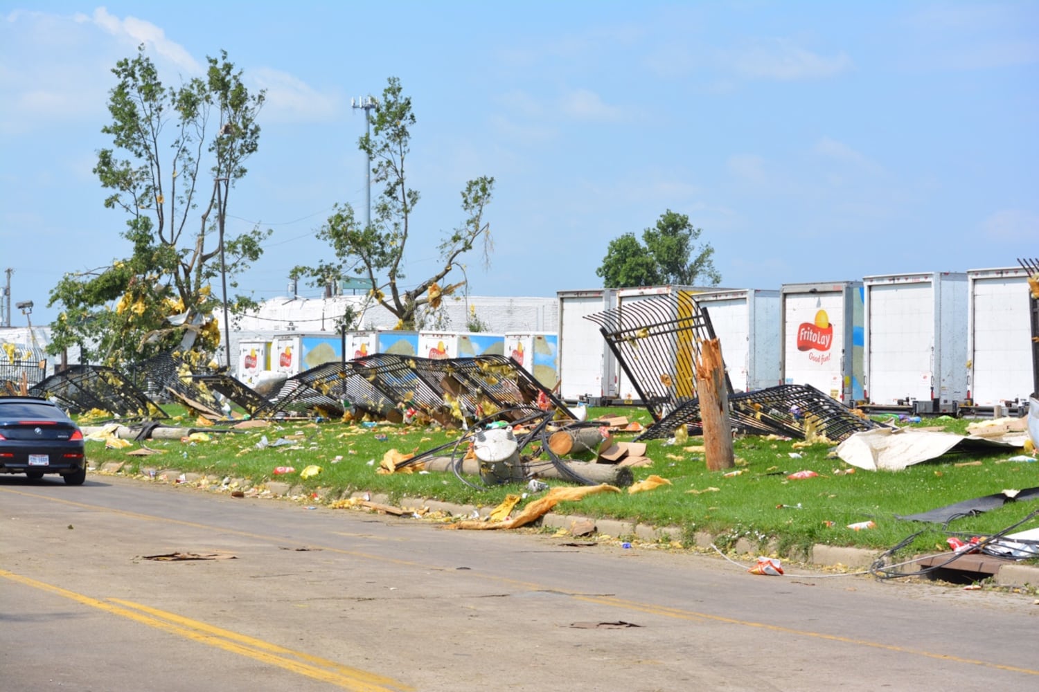 PHOTOS: Daylight reveals widespread damage from Monday storms