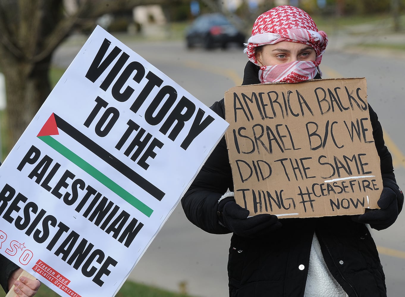 Protest for Palestinians