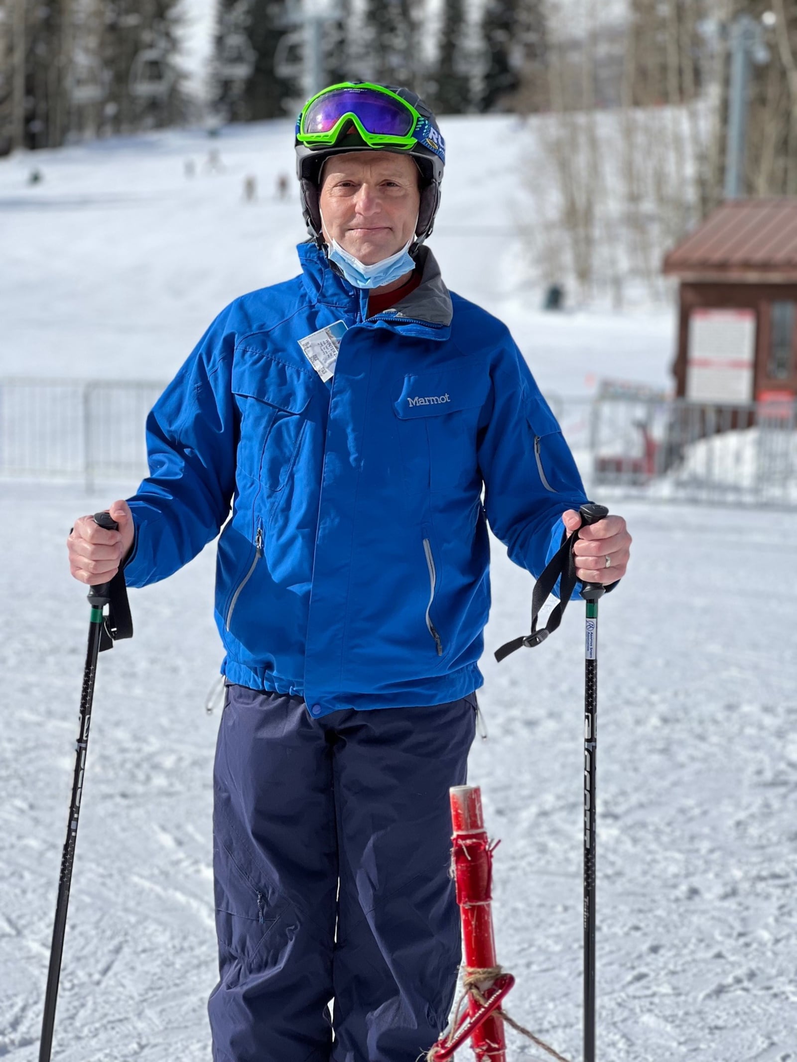 Dr. Paul Colavincenzo has spent this past week getting adaptive ski lessons in Durango, Colorado and was back skiing for the first time in seven years. In two months he’ll embark on a ski trip. CONTRIBUTED