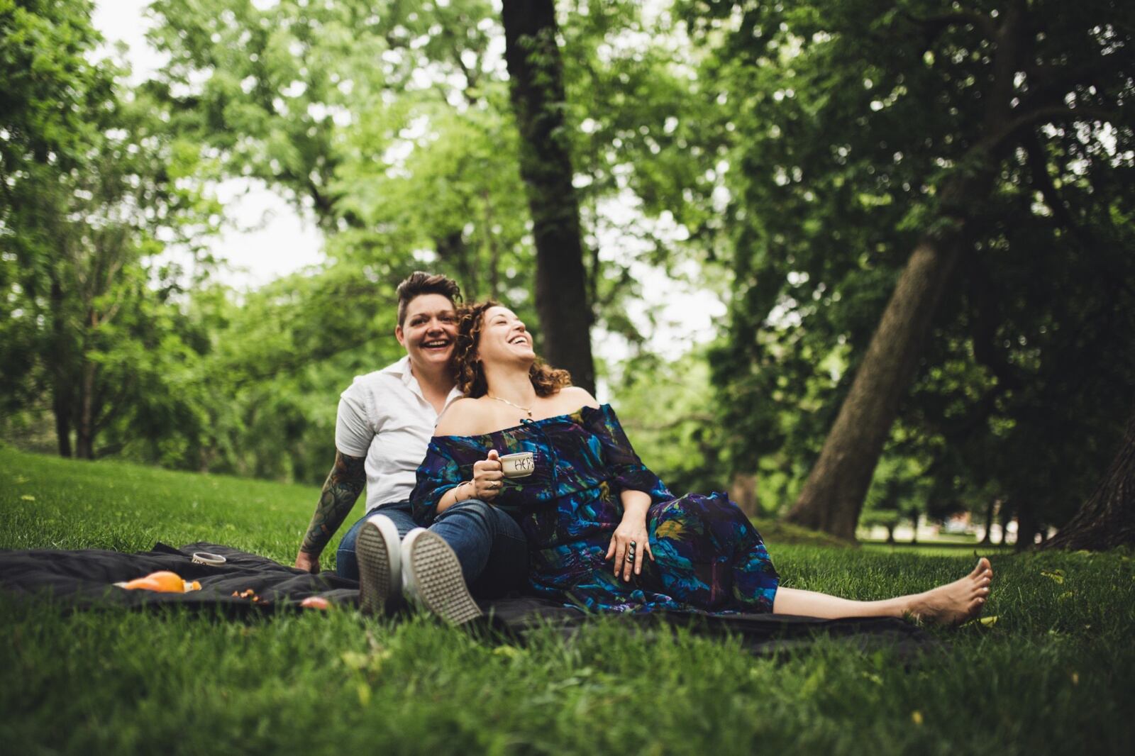 Jes McMillan and Kate Edmondson, founders of tend & flourish. WHITNEY BREWER PHOTOGRAPHY