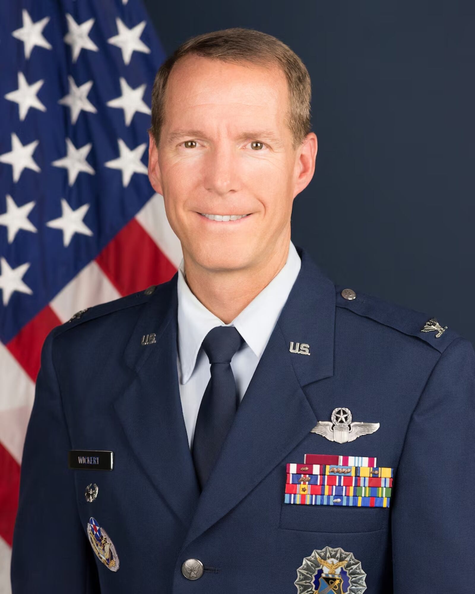 Col Douglas Wickert. Air Force photo