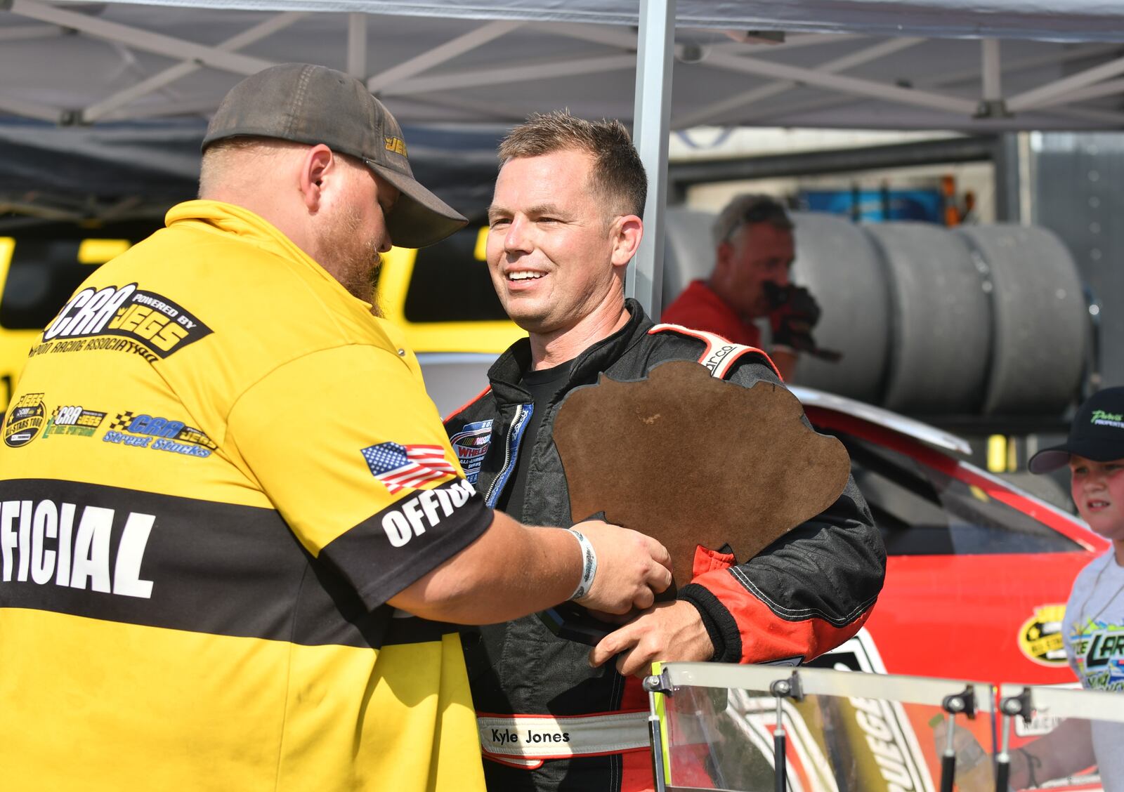 Springfield's Kyle Jones won the Dayton 100 late model race at Kil-Kare Speedway on Sunday. Greg Billing/CONTRIBUTED