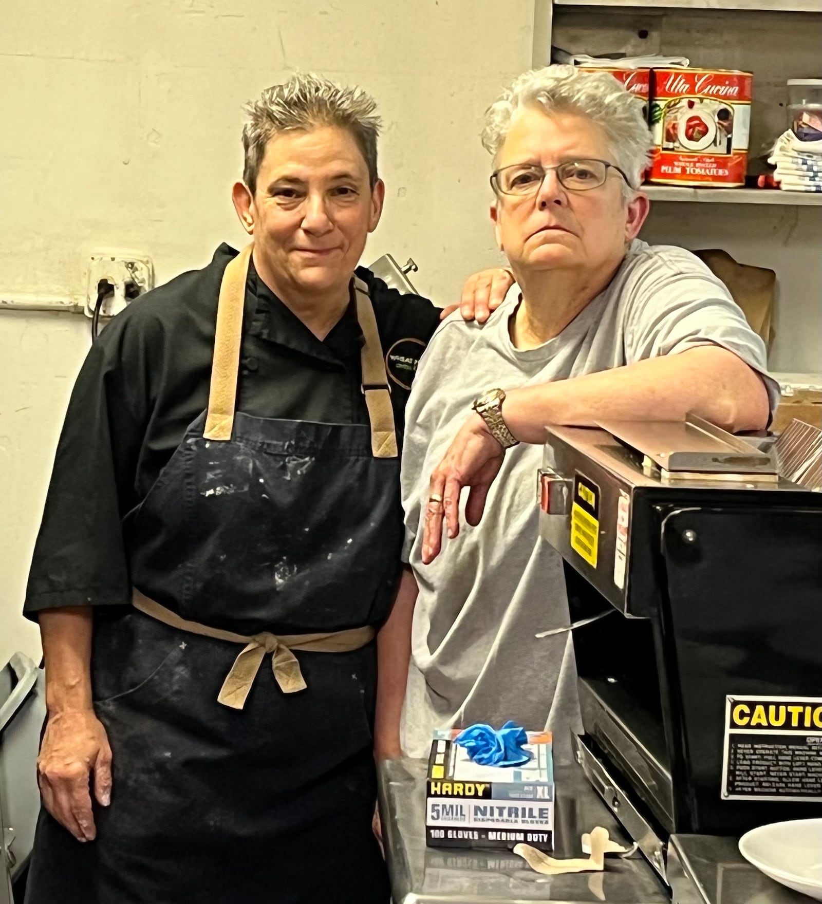 Chef Liz Valenti (left) and Chef Elizabeth Wiley, friends since college, opened Wheat Penny in Dayton in 2013. Wiley retired in December but isn't slowing down. CONTRIBUTED