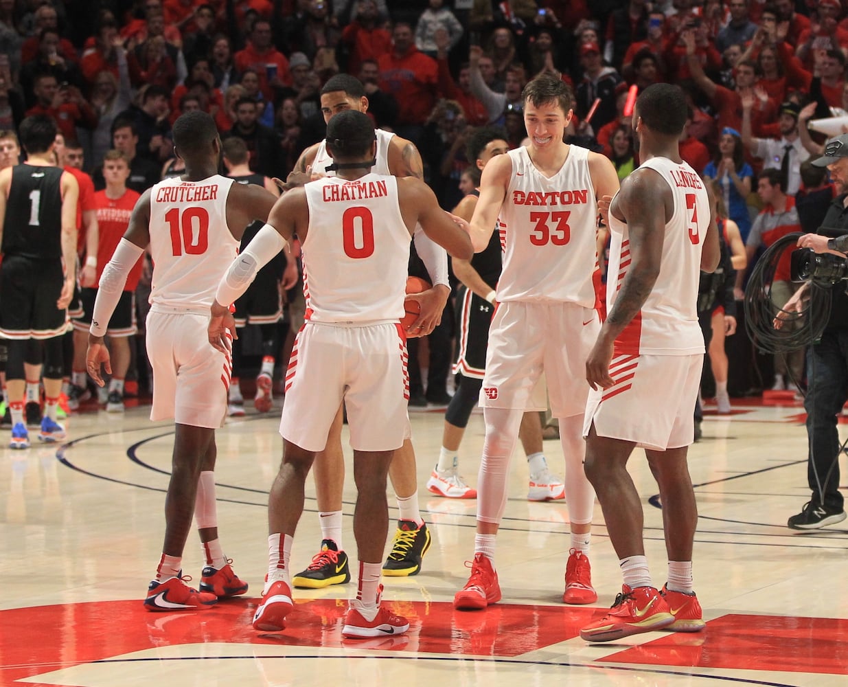 Photos: Dayton Flyers celebrate A-10 championship