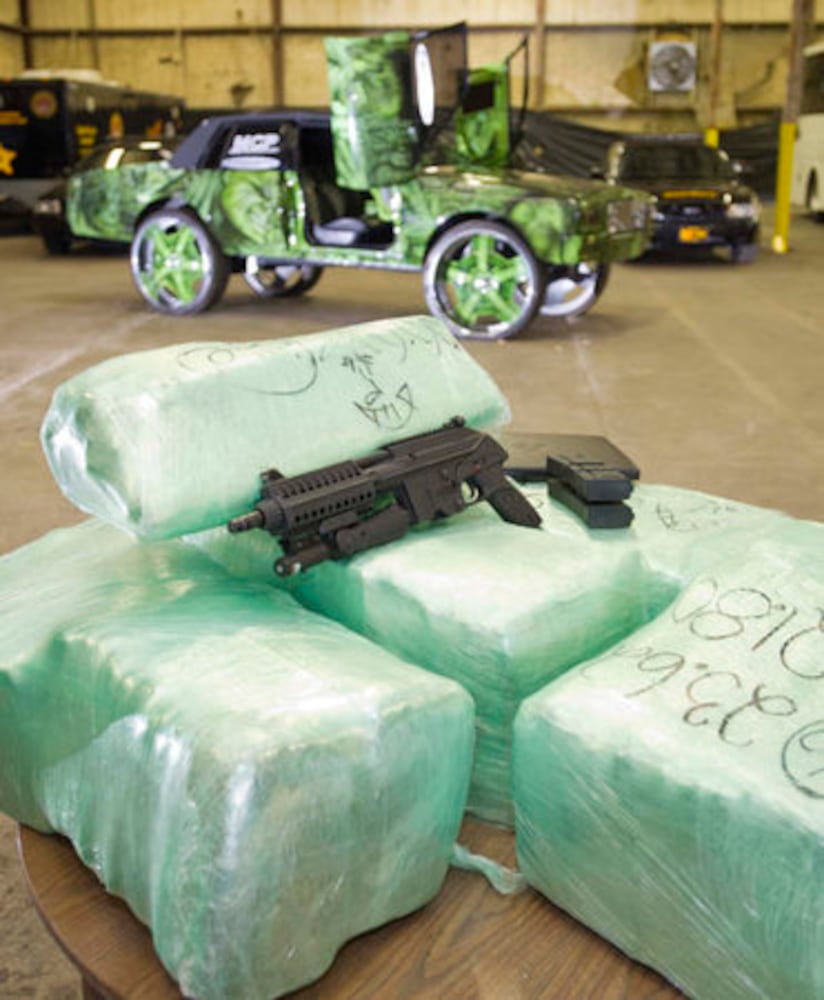 Hulk car seized in drug bust