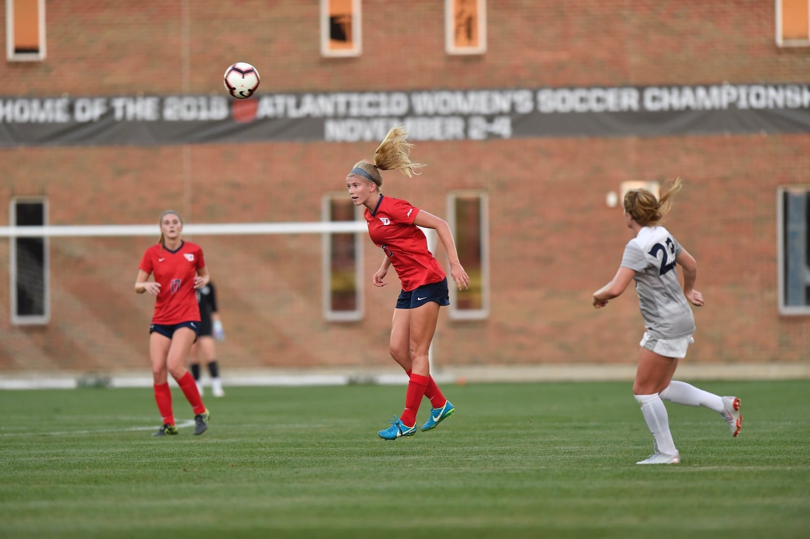 Hannah Osland, junior midfielder from Scottsdale Arizona who’s also made the Dean’s List and helped orchestrate the students-and senior citizens project with SAAC community service co-chair Megan Gist. CONTRIBUTED