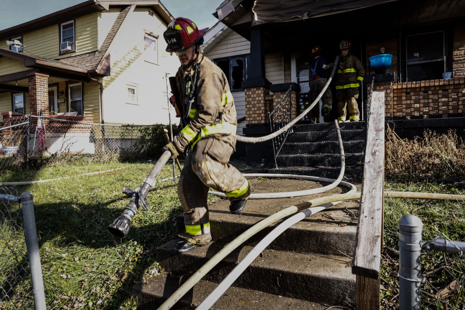 Crews respond to house fire on Crestmore Avenue in Dayton