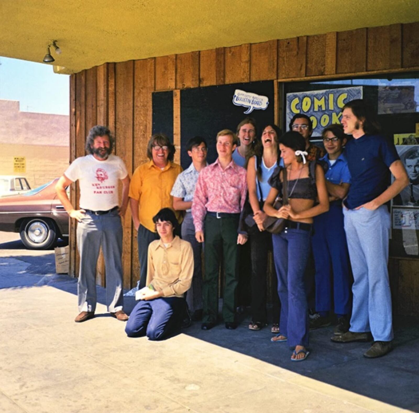 Early attendees of the Comic-Con in the 1970s.