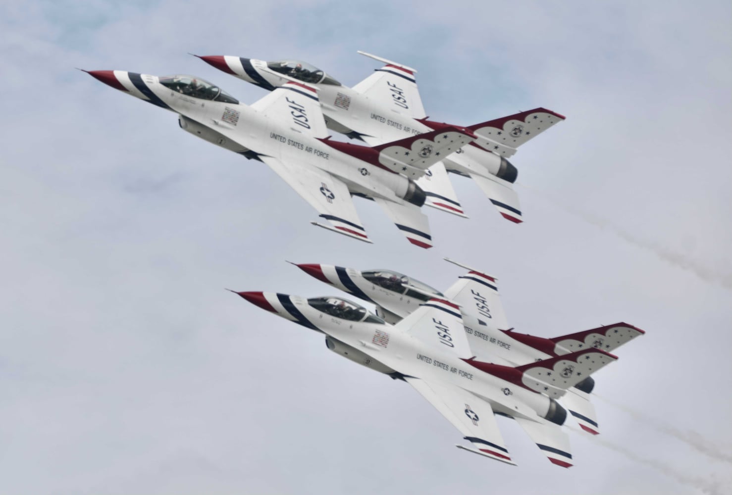 Thunderbirds at Dayton Air Show 2021