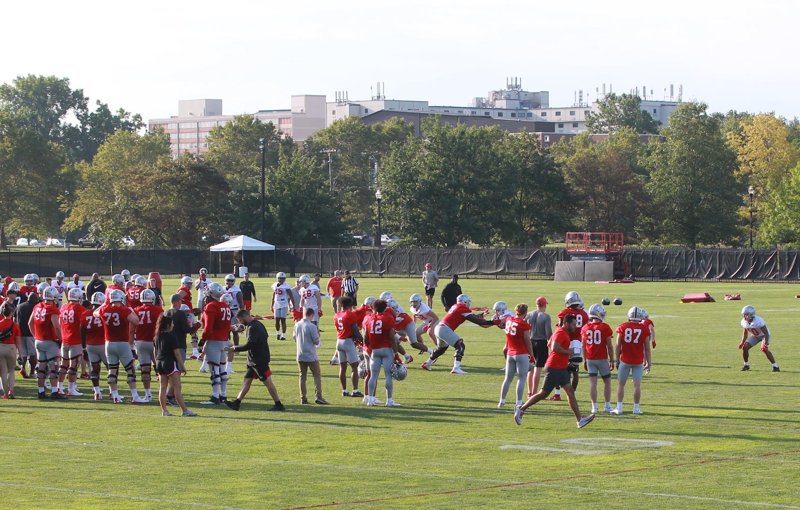 Ohio State Buckeyes football preseason camp