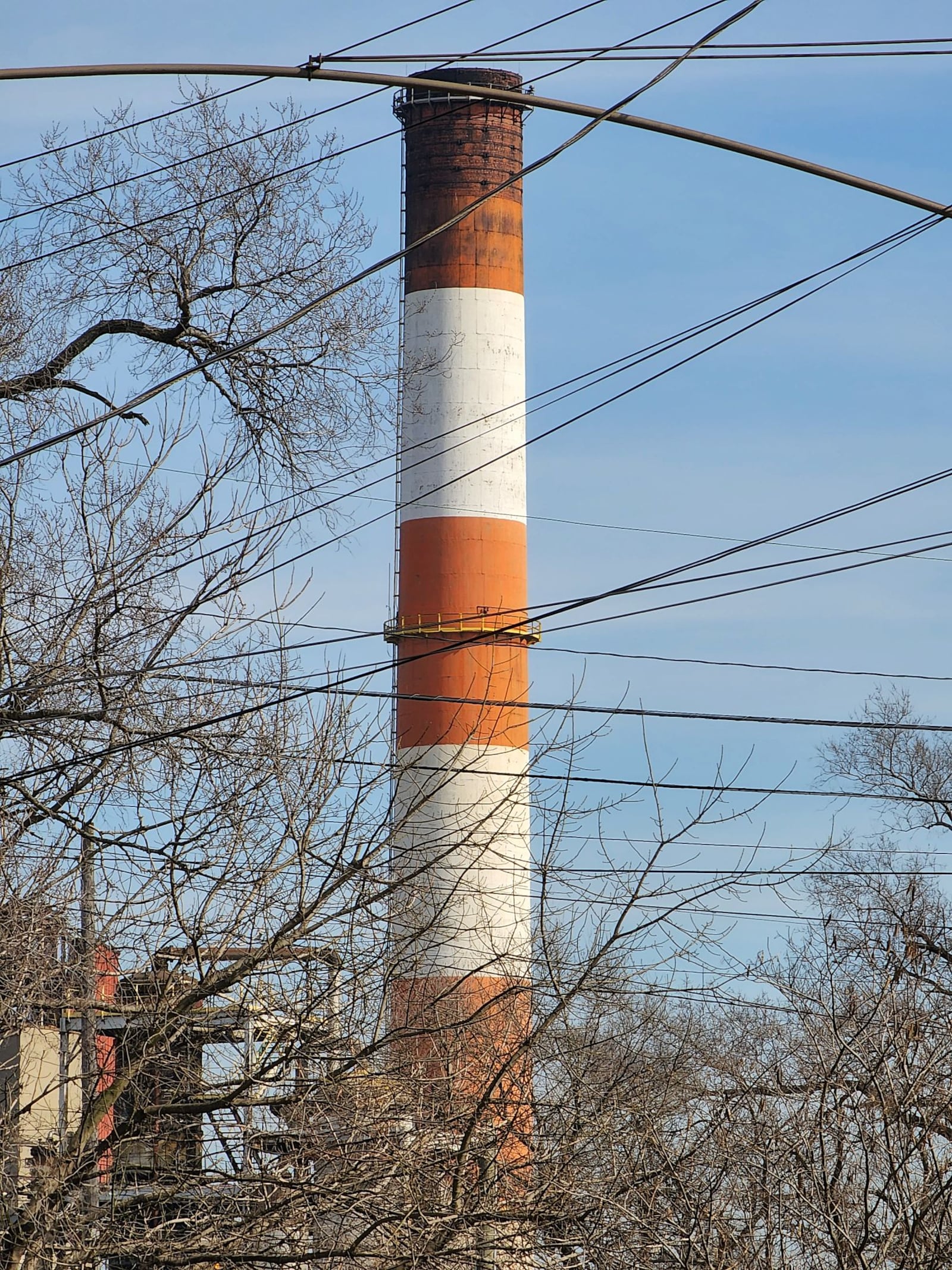 An out-of-commission stack at Cleveland-Cliffs in Middletown will be demolished Tuesday morning and residents may feel “a very short ground vibration” during the one-minute event. NICK GRAHAM / STAFF